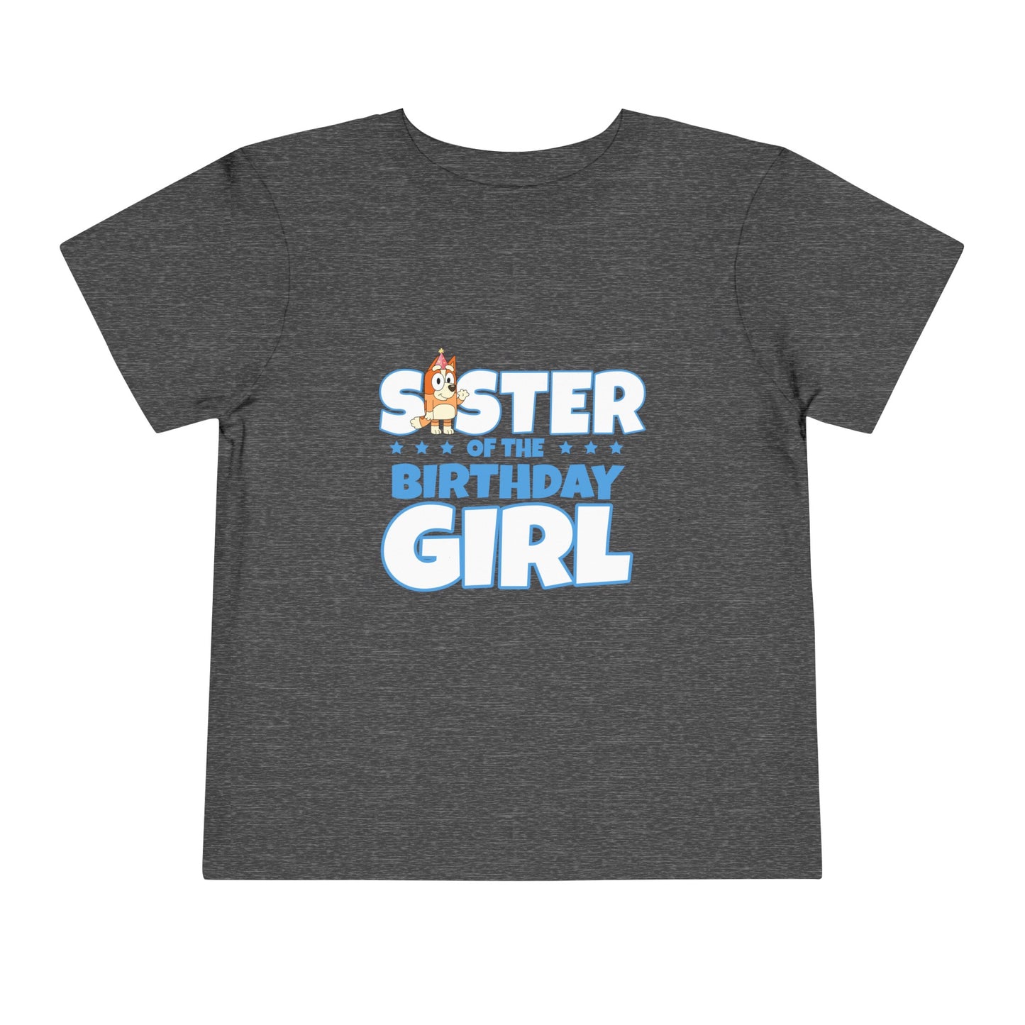 Sister of the Birthday Girl Toddler Short Sleeve Tee