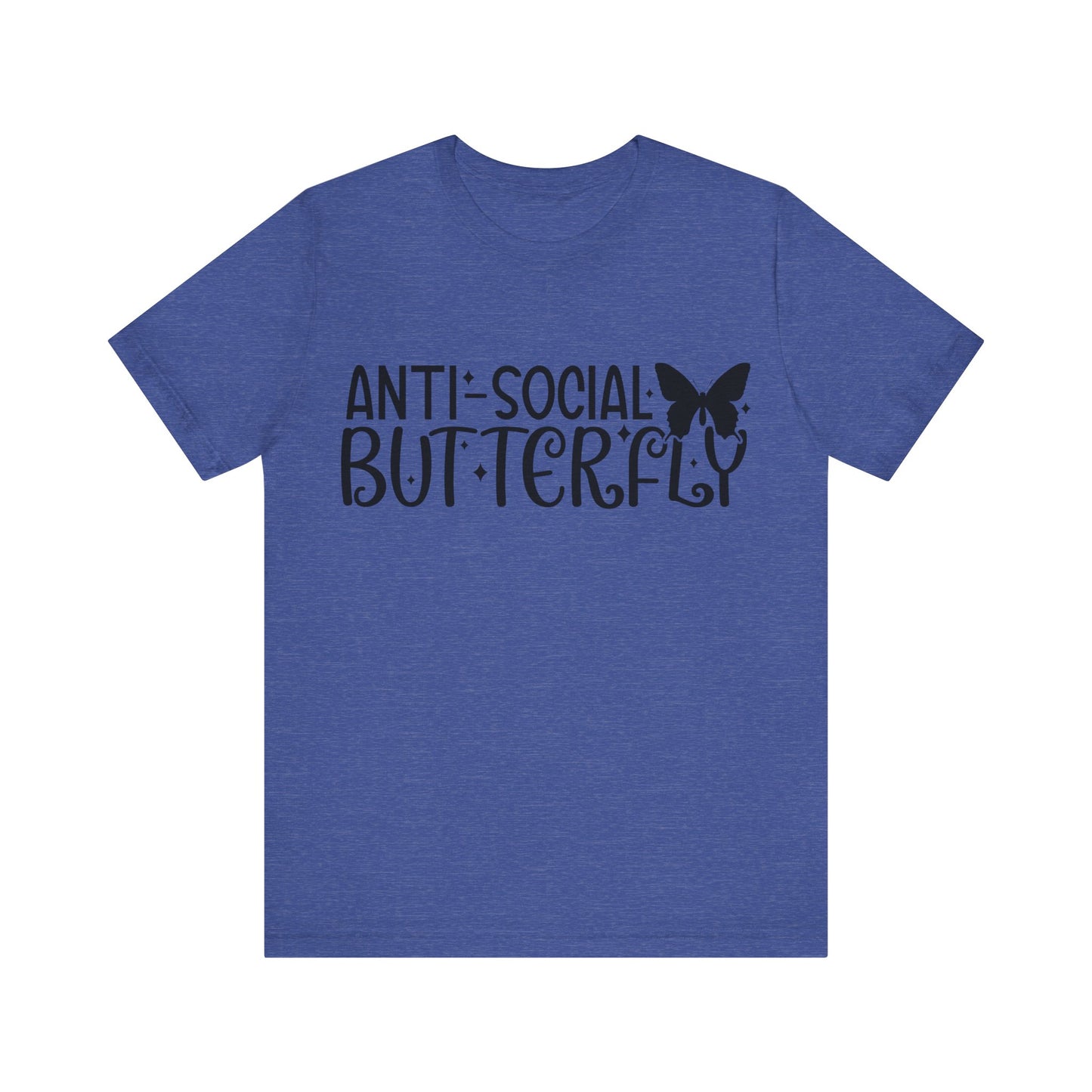 Anti-Social Butterfly Short Sleeve Tee