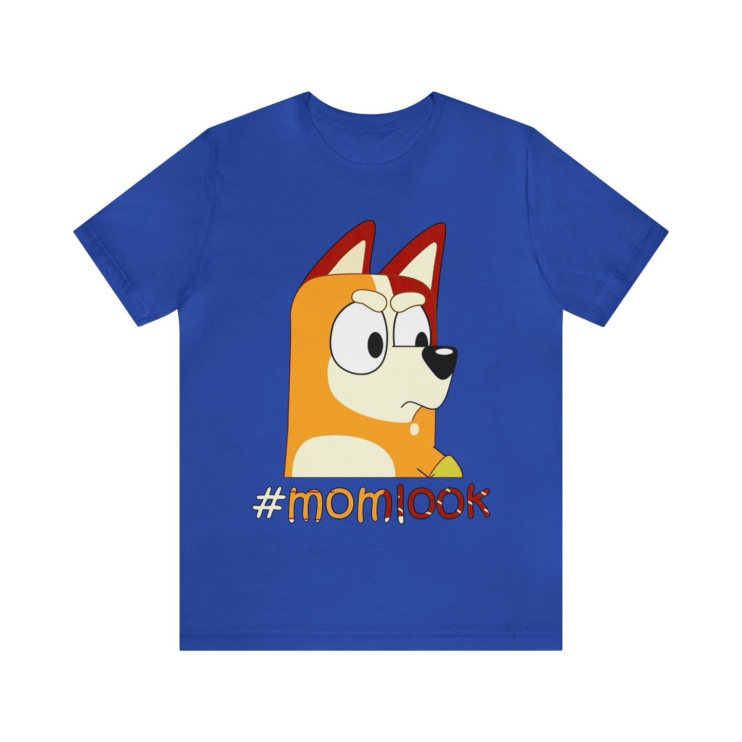 Chilli Heeler #momlook Short Sleeve Tshirt