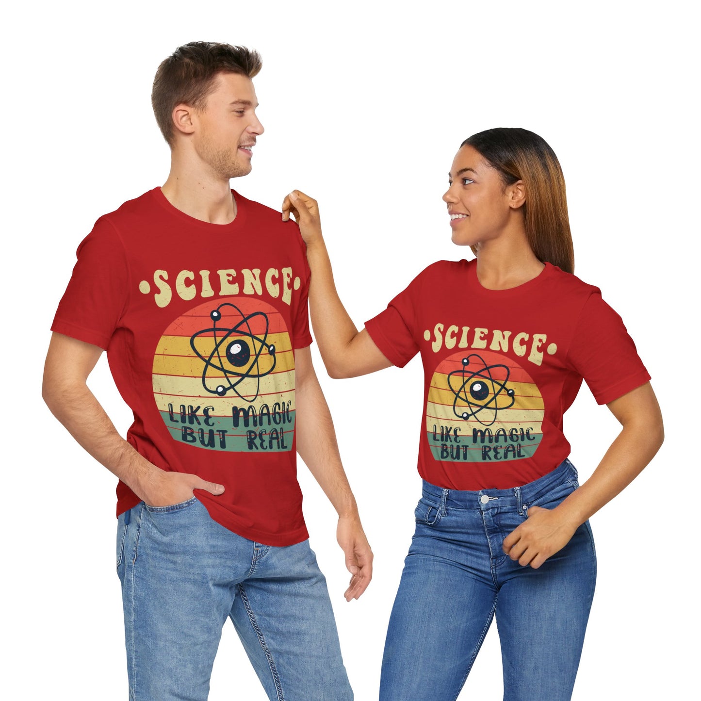 Science Like Magic but Real Jersey Short Sleeve Tee