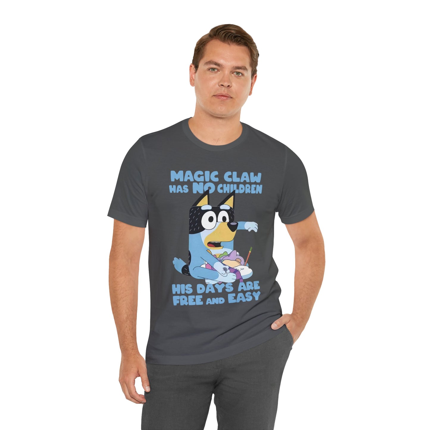 Magic claw has no children Short Sleeve Tee