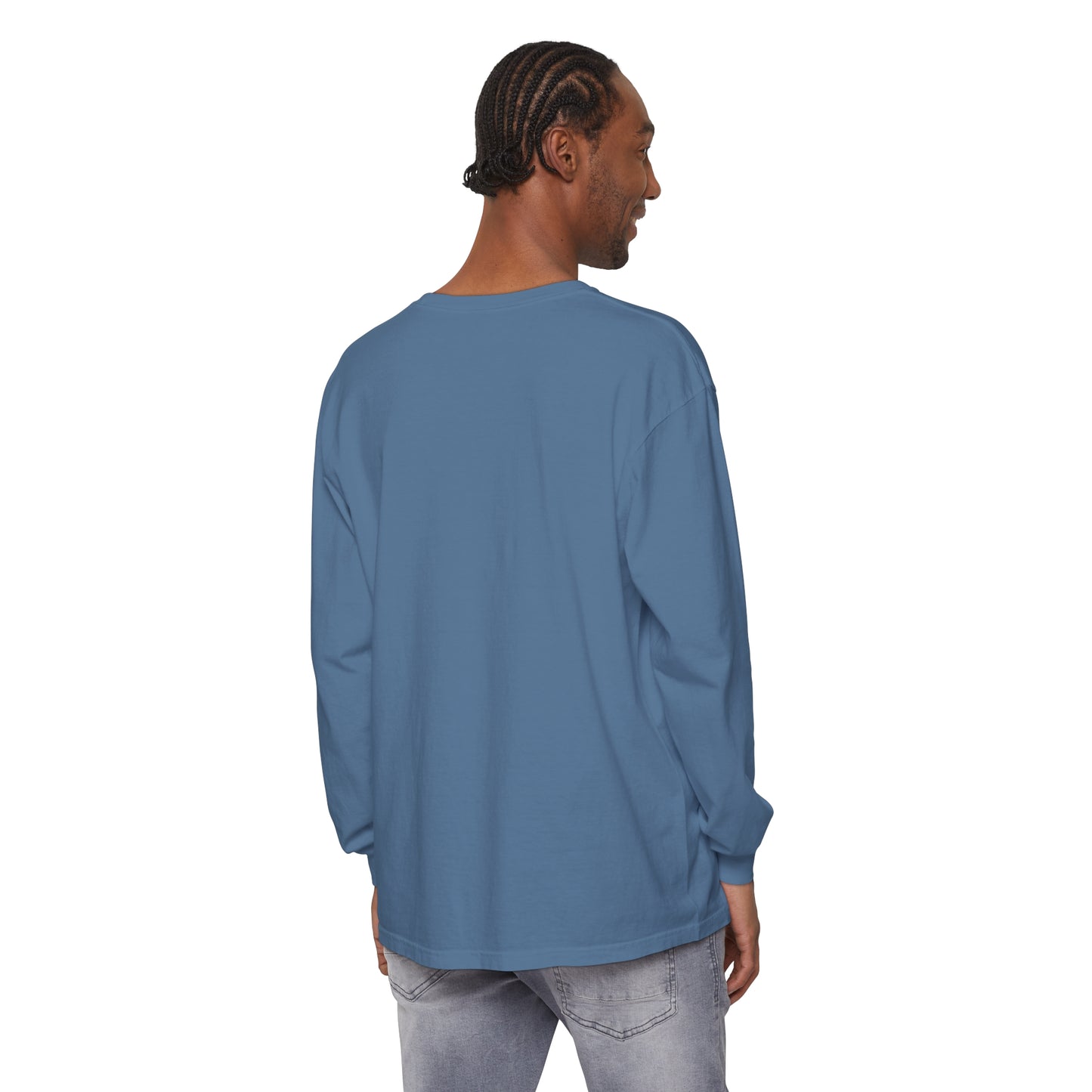 Happy Fall Garment-dyed Long Sleeve T-Shirt