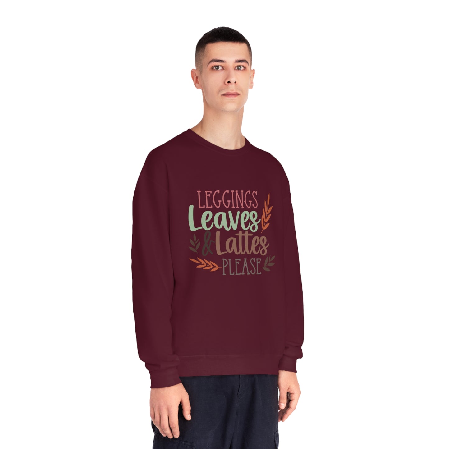 Leggings, Leaves & Lattes Please Crewneck Sweatshirt