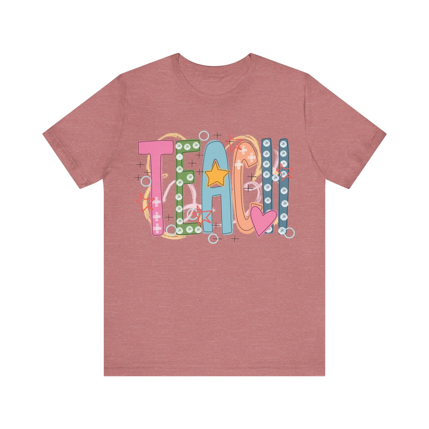 TEACH Jersey Short Sleeve Tee