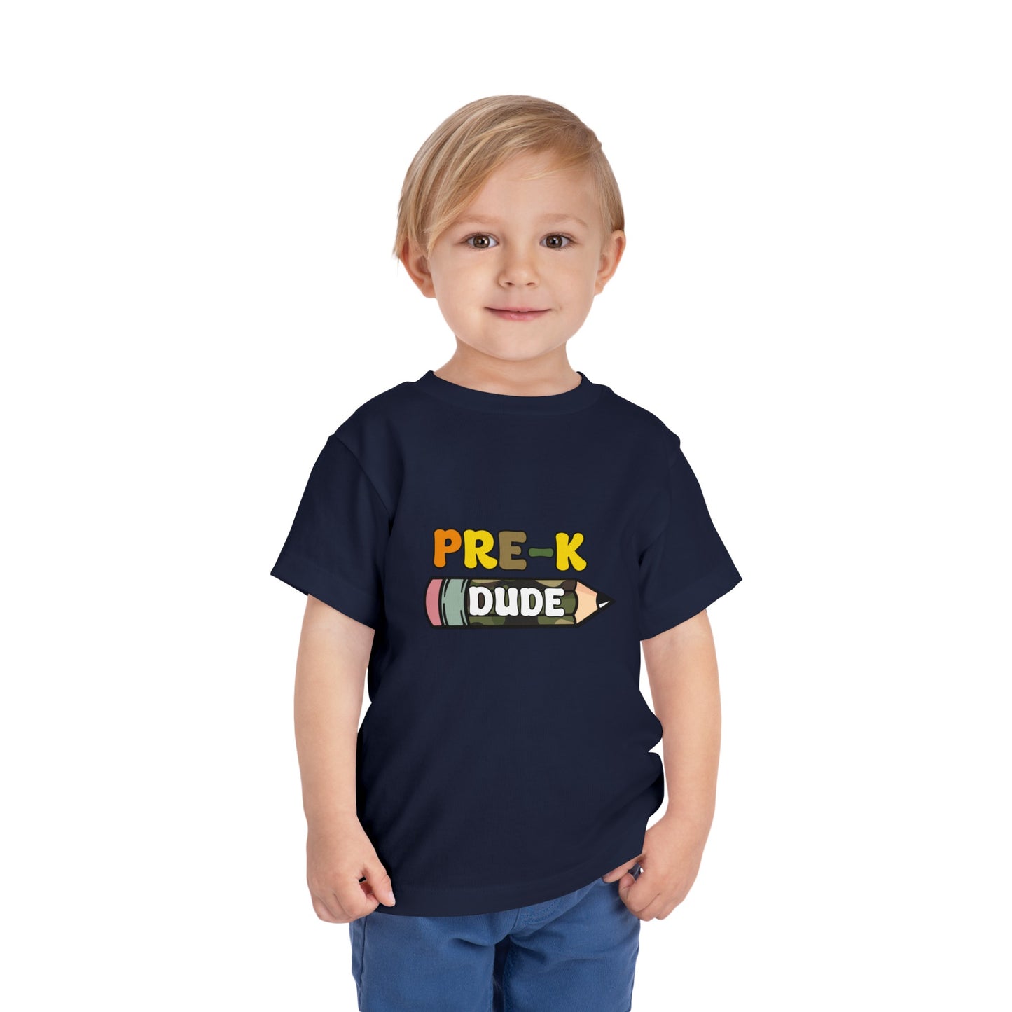 Pre-K Dude Toddler Short Sleeve Tee
