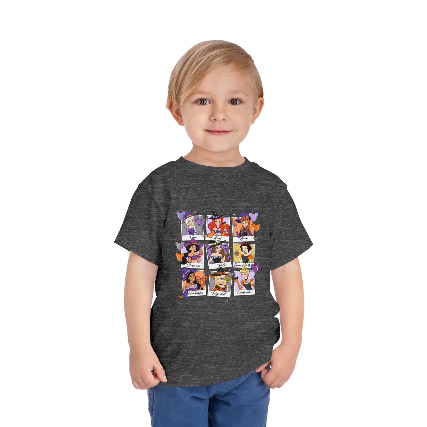 Disney Princess Halloween Toddler Short Sleeve Tee