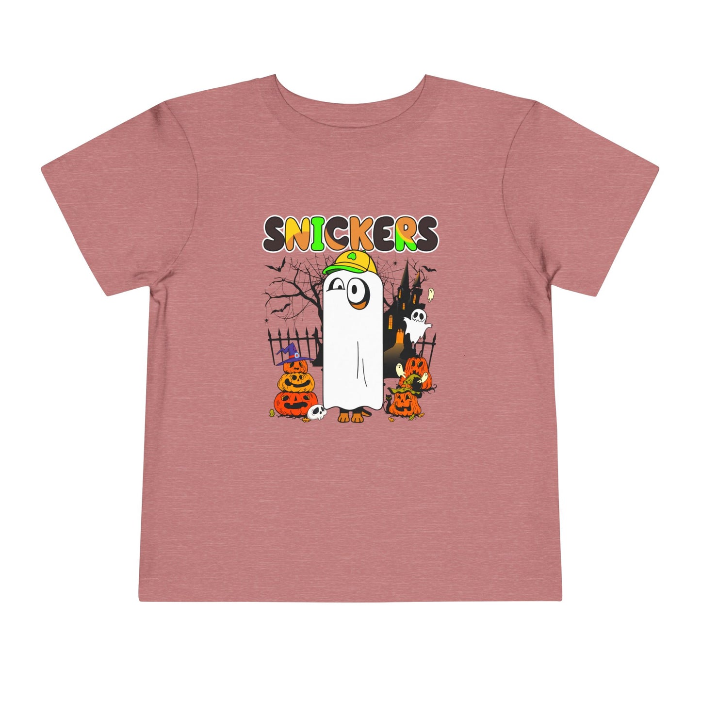 Snickers Ghost Toddler Short Sleeve Tee