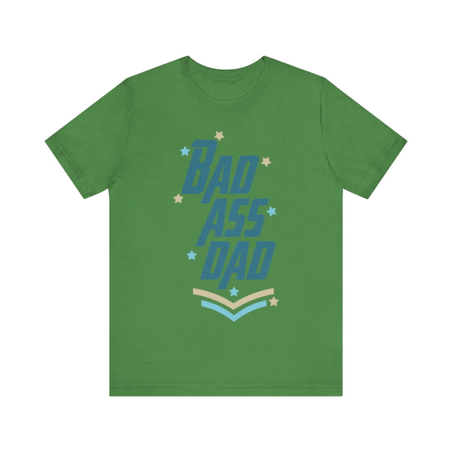 Bad Ass Dad Jersey Short Sleeve Tee
