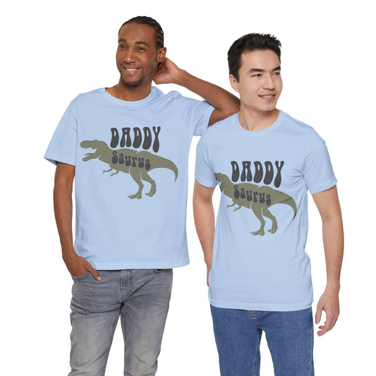 Daddy Saurus Jersey Short Sleeve Tee