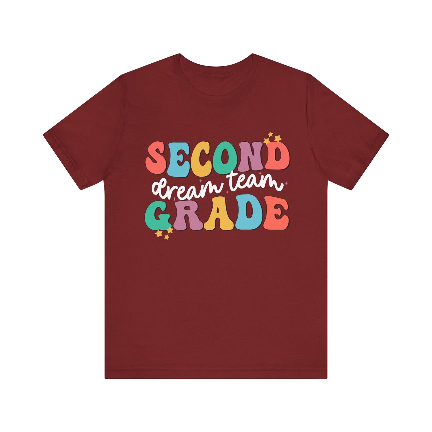 Second Grade Dream Team Jersey Short Sleeve Tee