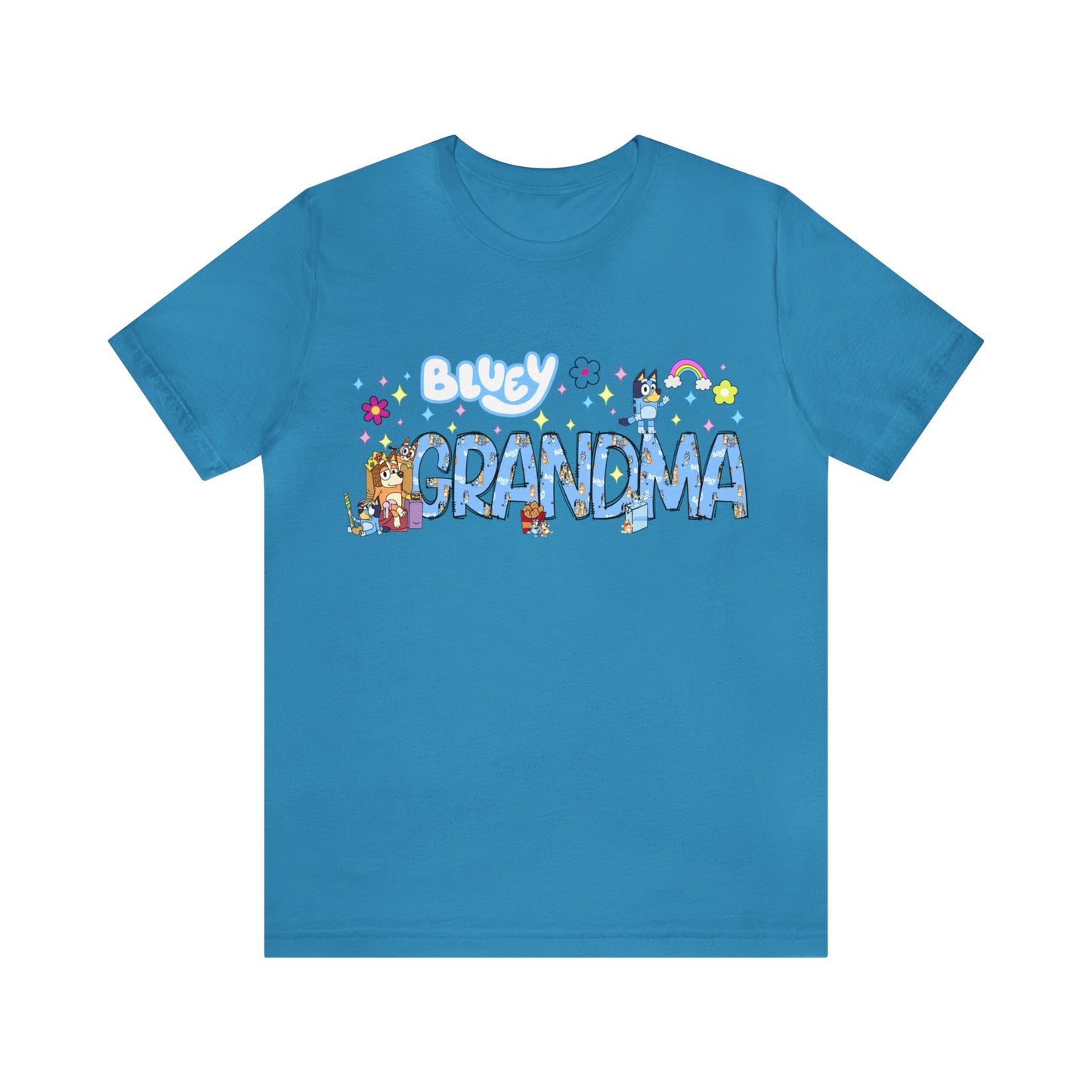 Bluey - Grandma Daily Affirmations Short Sleeve Tshirt