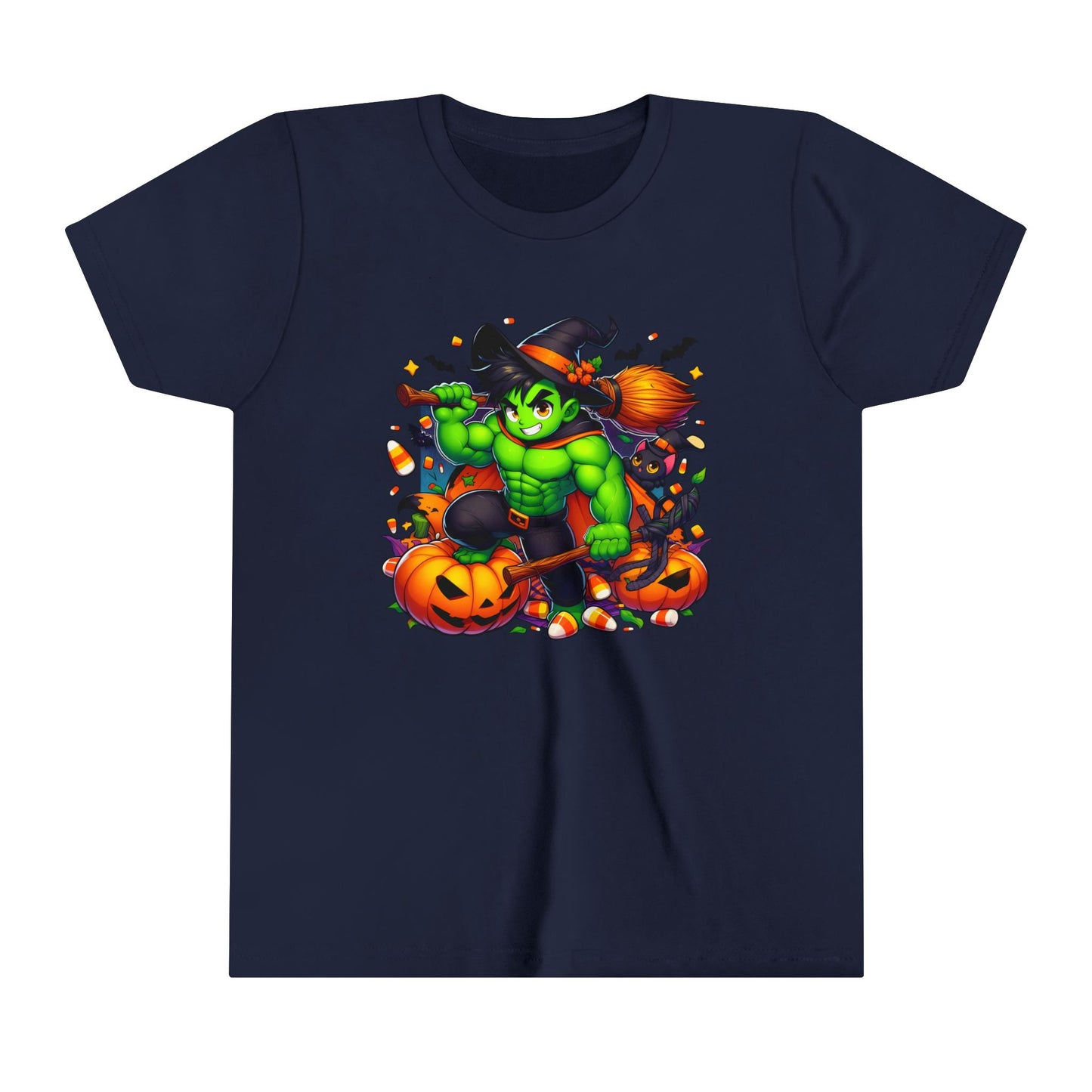 Hulk Halloween Youth Short Sleeve Tee