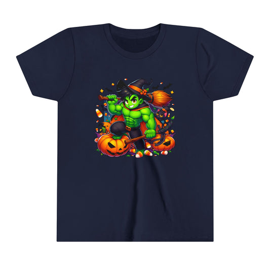 Hulk Halloween Youth Short Sleeve Tee