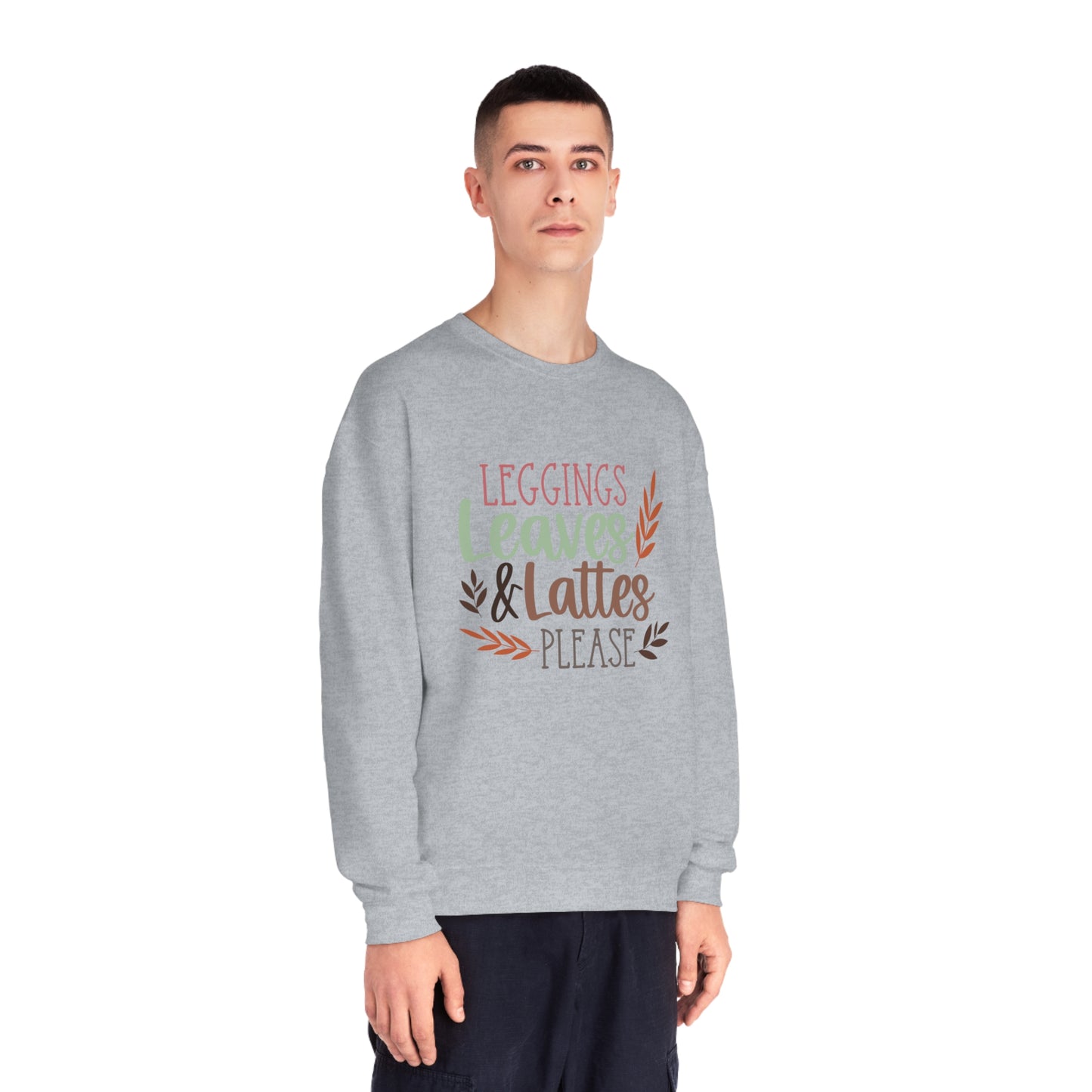 Leggings, Leaves & Lattes Please Crewneck Sweatshirt