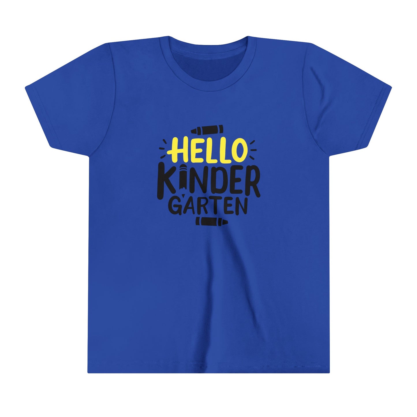 Hello Kindergarten Youth Short Sleeve Tee