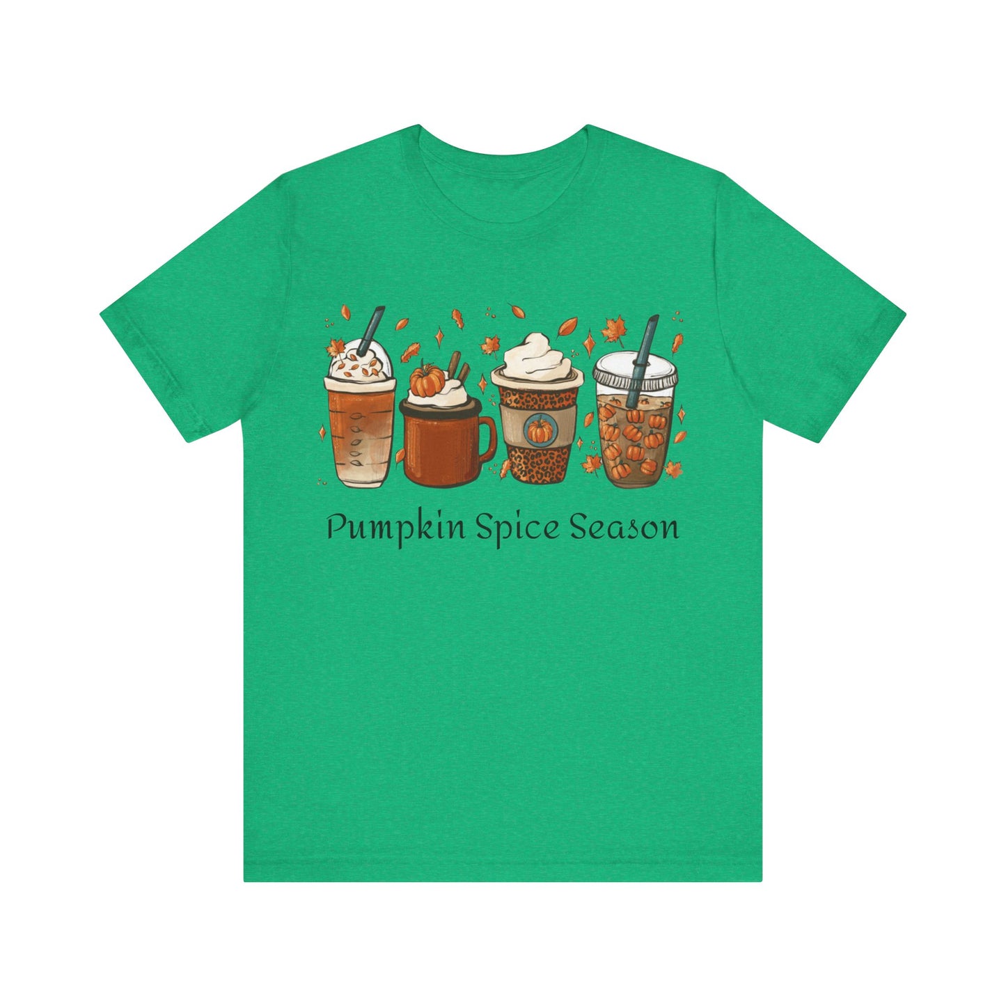 Pumpkin Spice Season Jersey Short Sleeve Tee