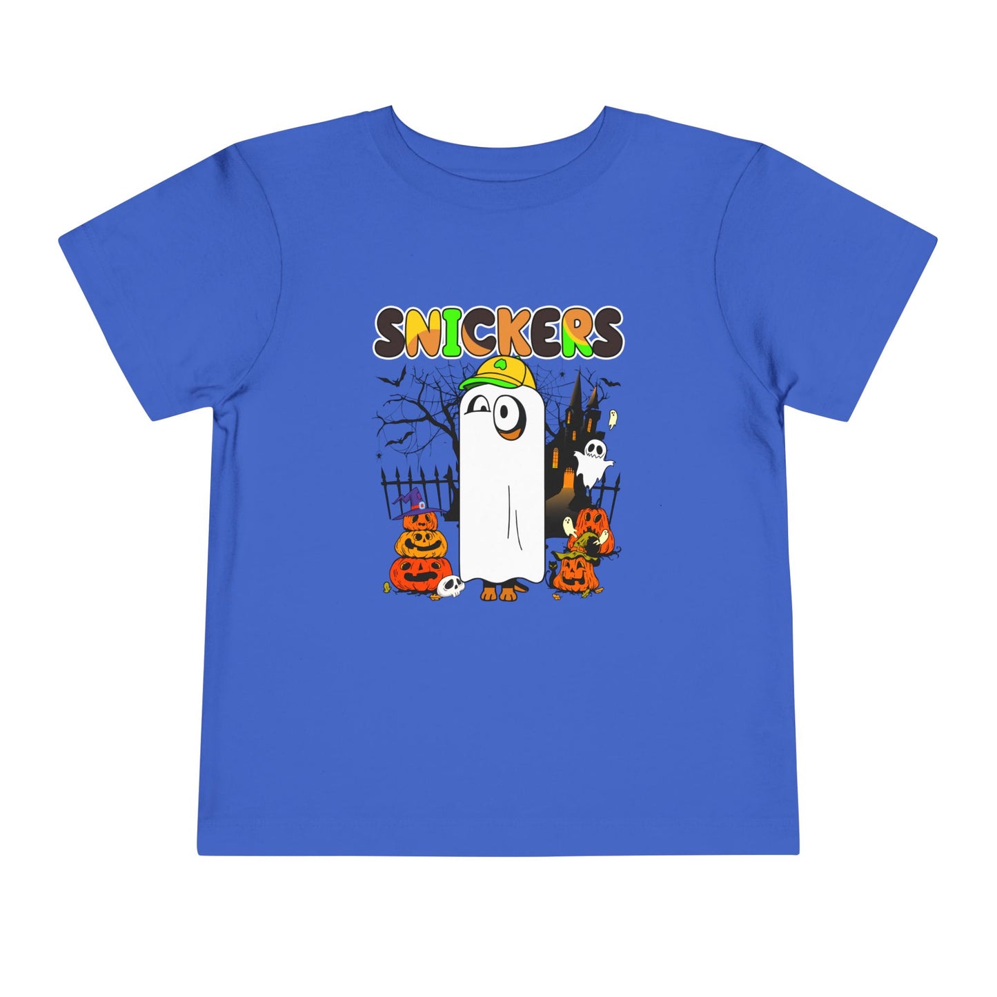 Snickers Ghost Toddler Short Sleeve Tee