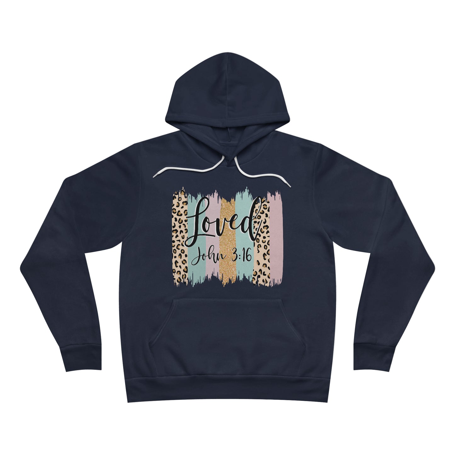 LOVED John 3:16 Fleece Pullover Hoodie