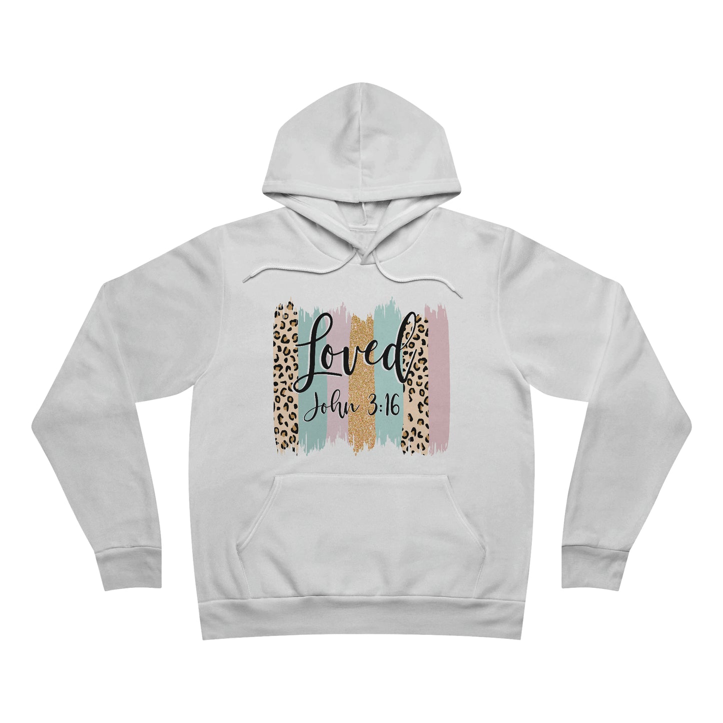 LOVED John 3:16 Fleece Pullover Hoodie