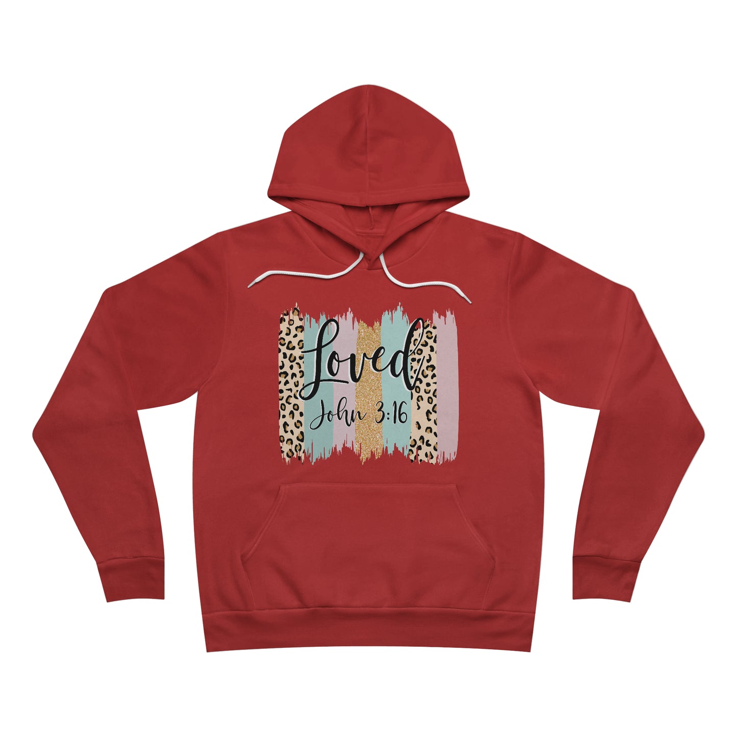 LOVED John 3:16 Fleece Pullover Hoodie