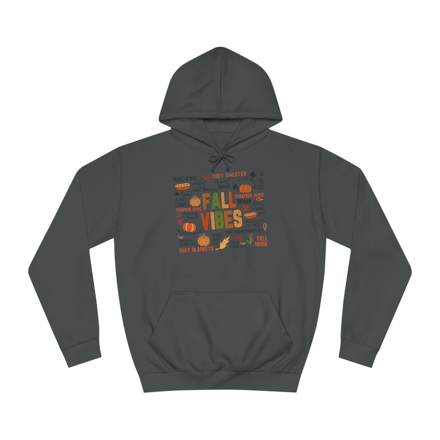 Fall Vibes College Hoodie
