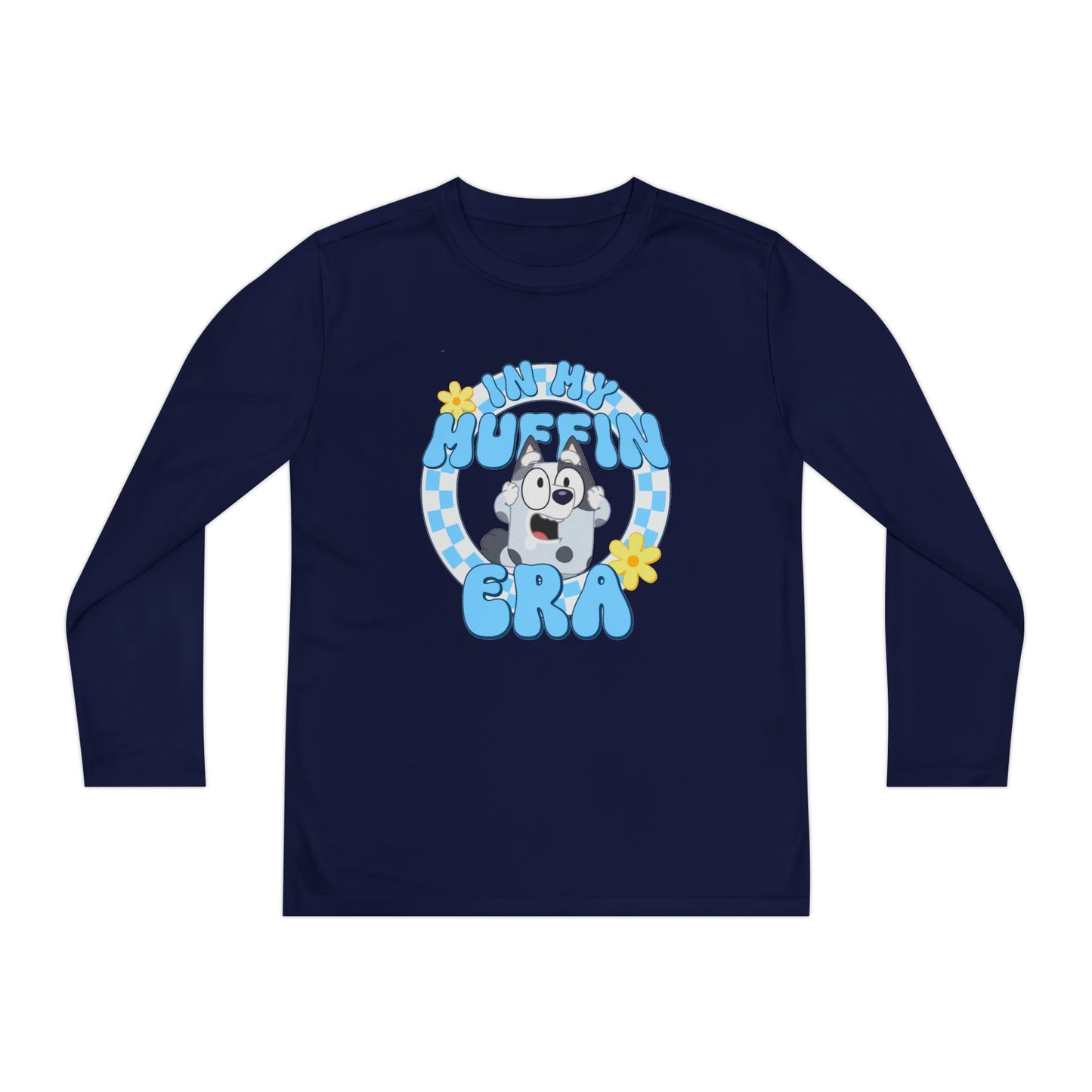 In my muffin era Youth Long Sleeve Competitor Tee