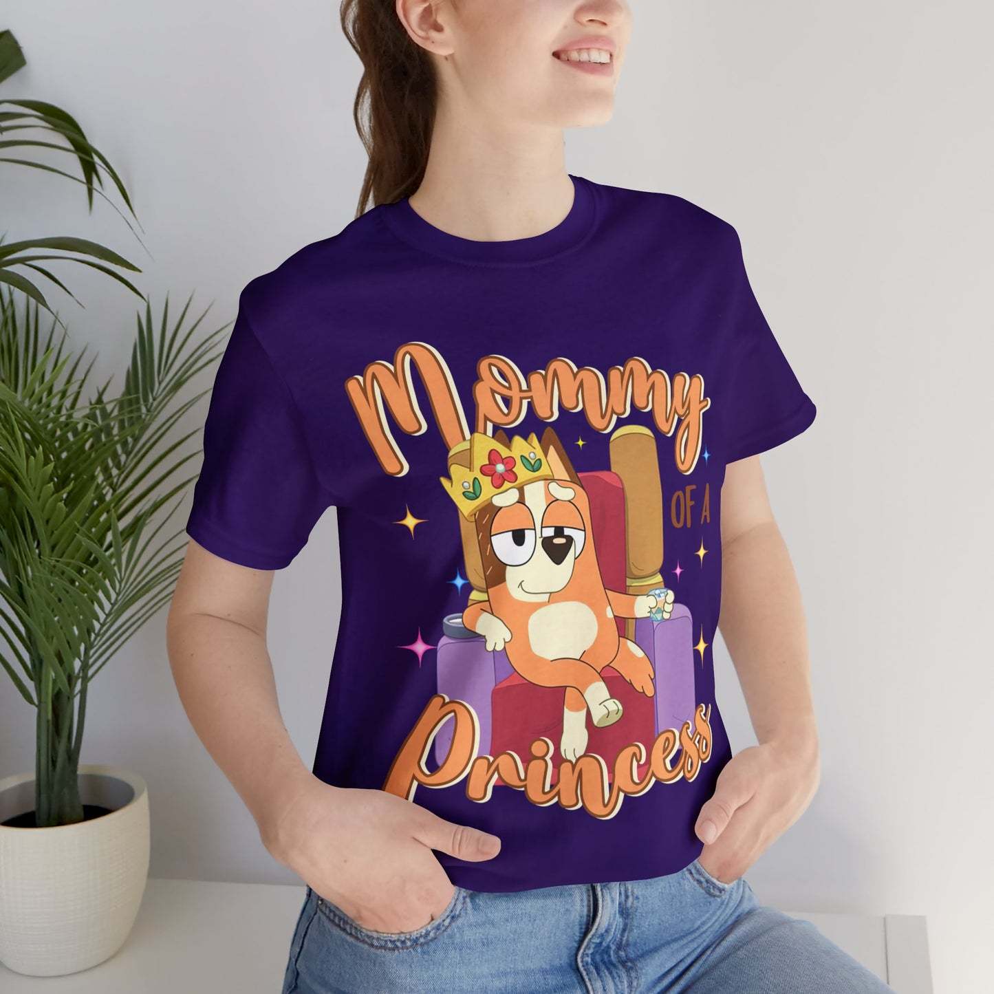Mommy of a Princess Short Sleeve Tshirt