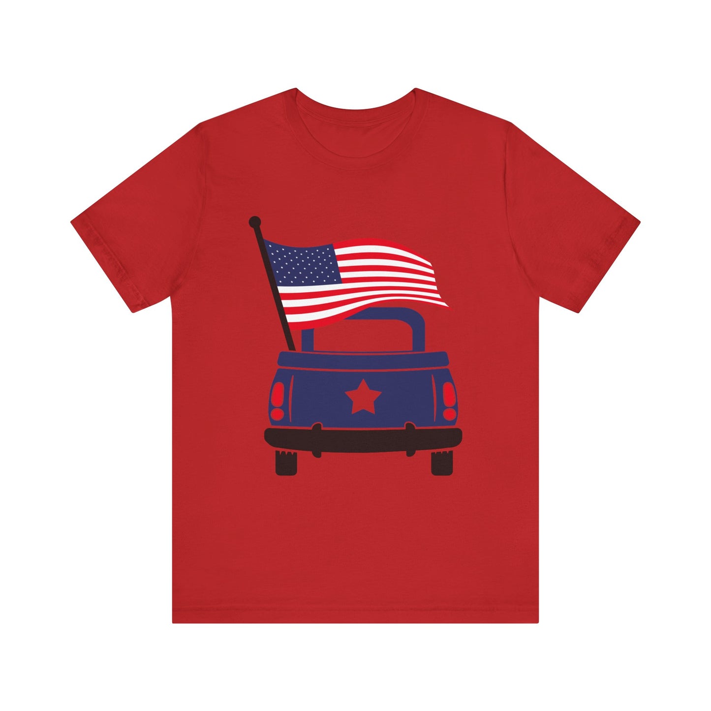 Flag & Truck Jersey Short Sleeve Tee