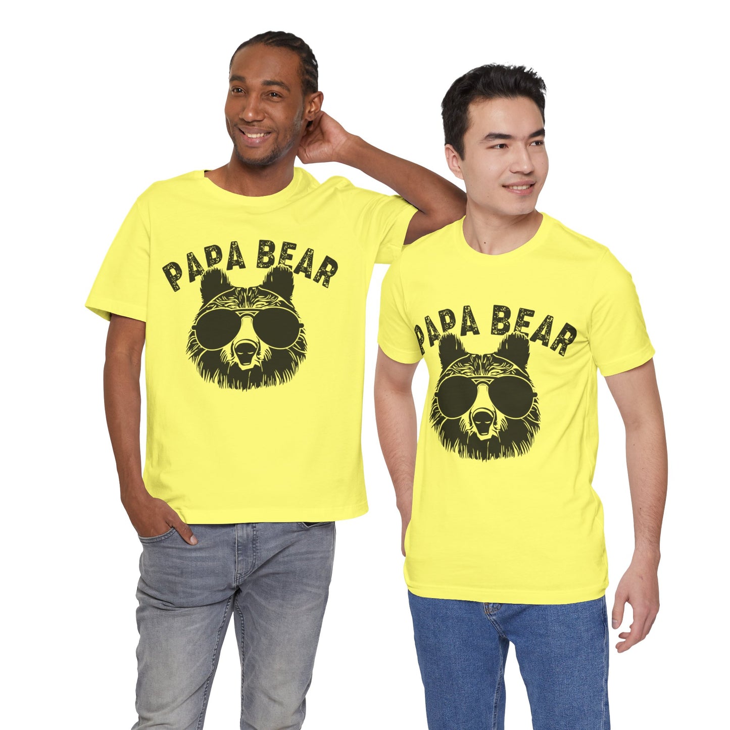 Papa Bear Jersey Short Sleeve Tee