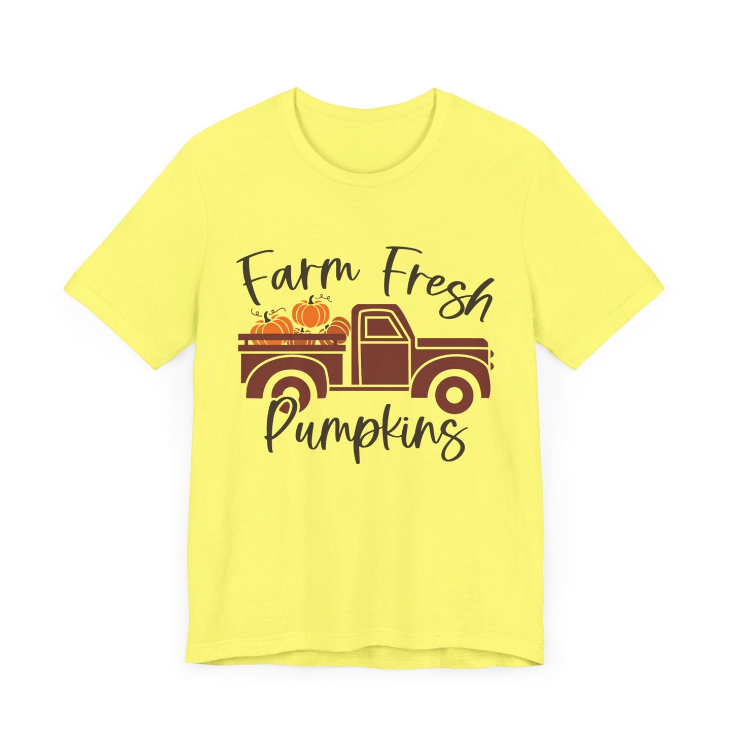 Farm Fresh Pumpkins Jersey Short Sleeve Tee