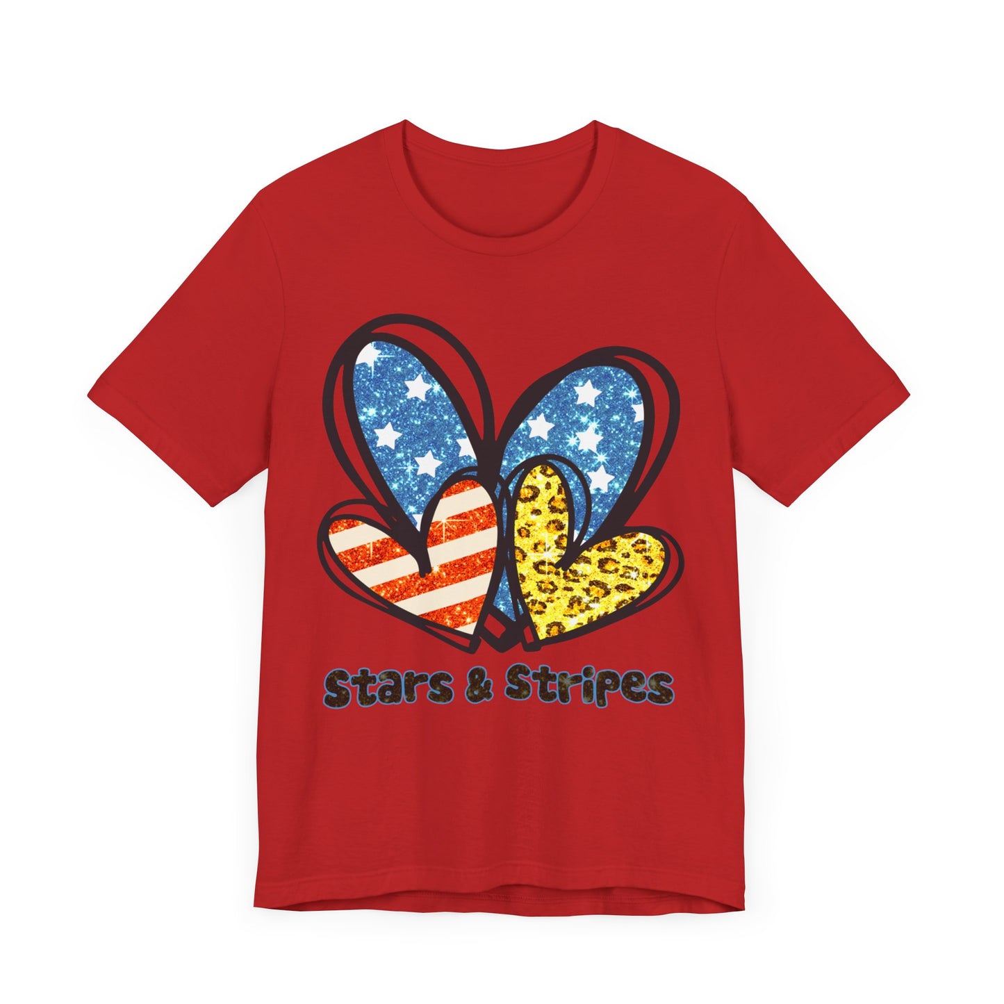 Stars and Stripes Short Sleeve Tee