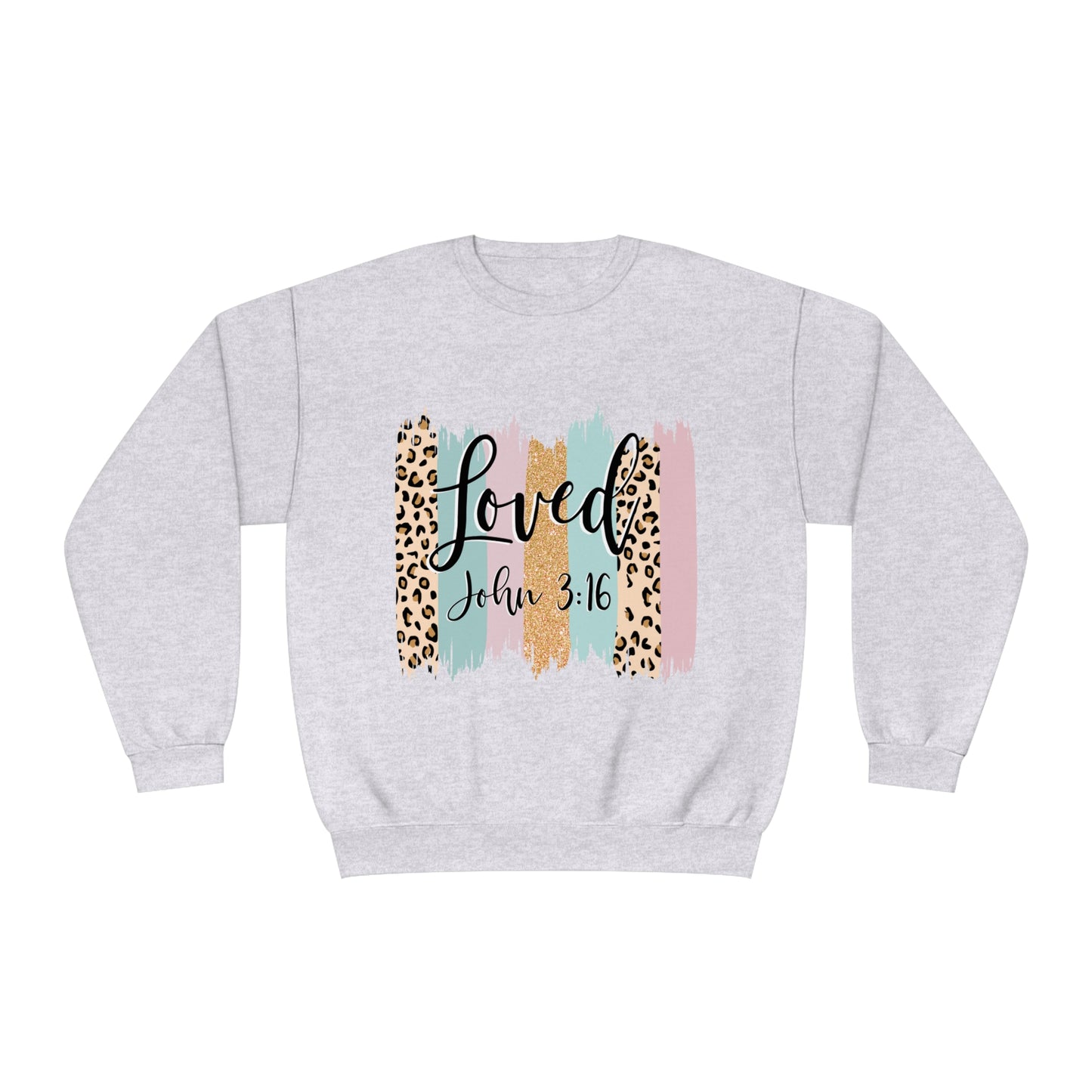 Loved John 3:16 Crewneck Sweatshirt