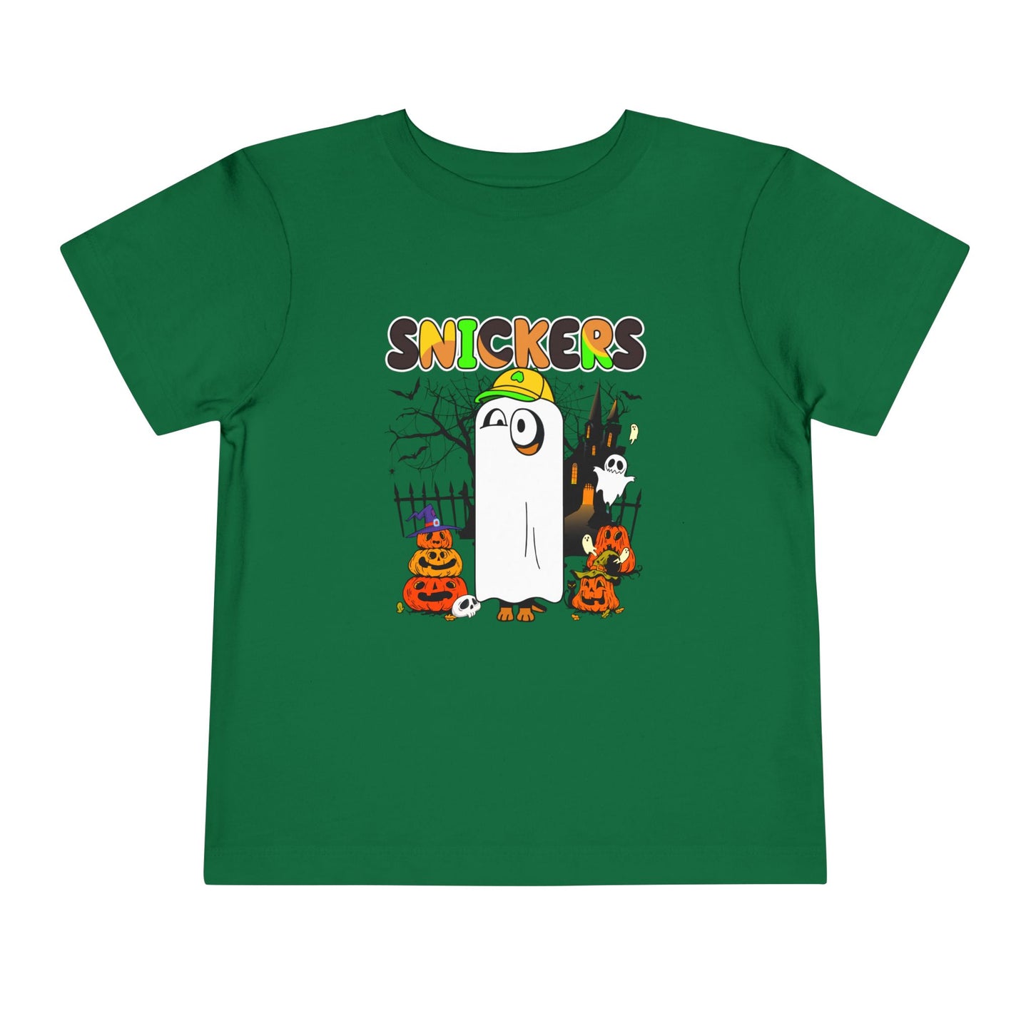 Snickers Ghost Toddler Short Sleeve Tee