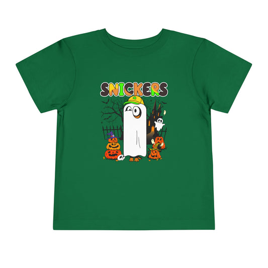 Snickers Ghost Toddler Short Sleeve Tee