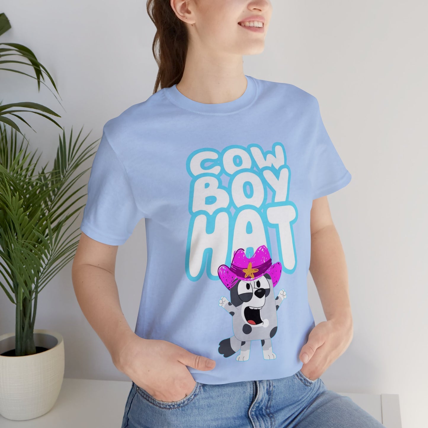 Cowboy Hat Short Sleeve Tshirt