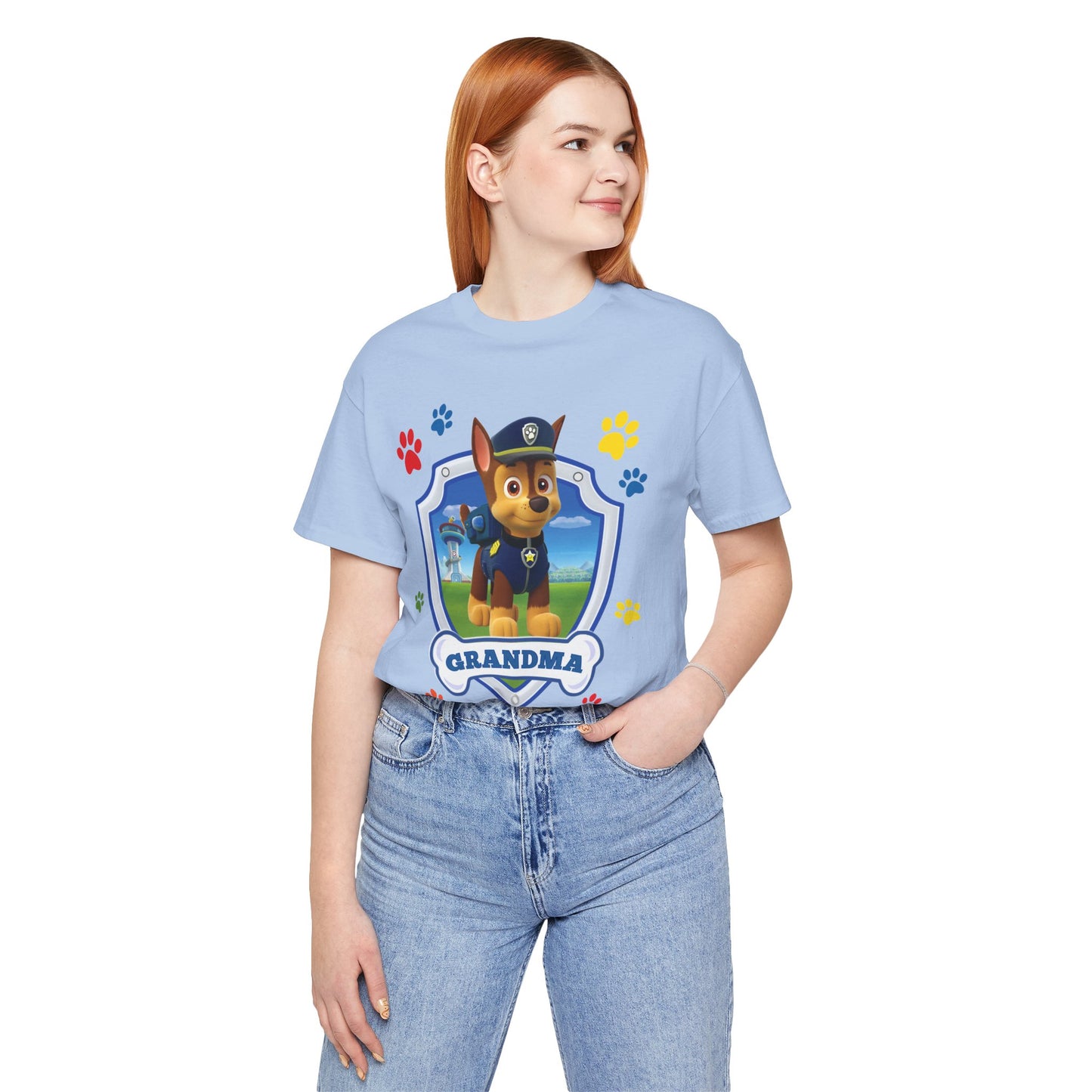 Grandma of the Birthday Boy Jersey Short Sleeve Tee