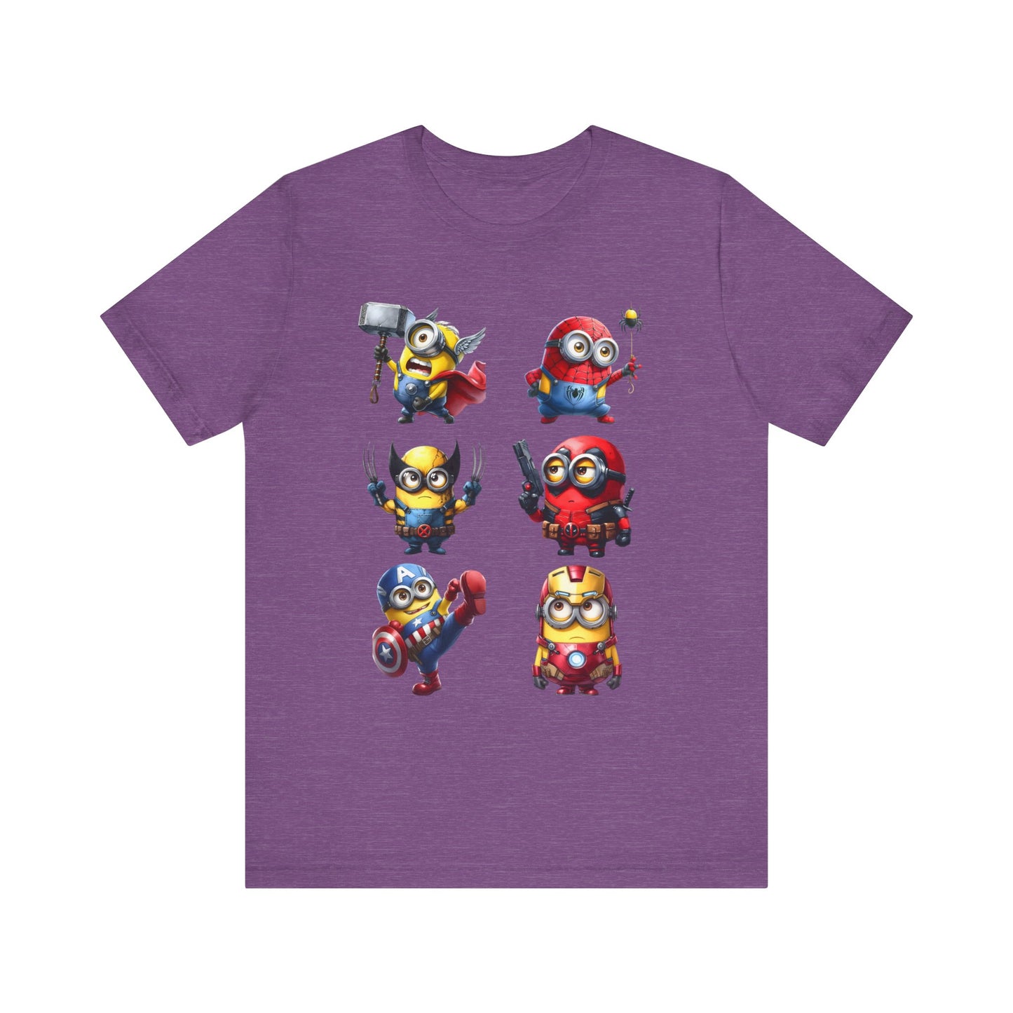 Marvel Minions Jersey Short Sleeve Tee
