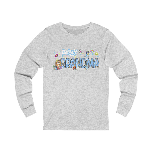 Bluey - Grandma Daily Affirmations Long Sleeve Tshirt