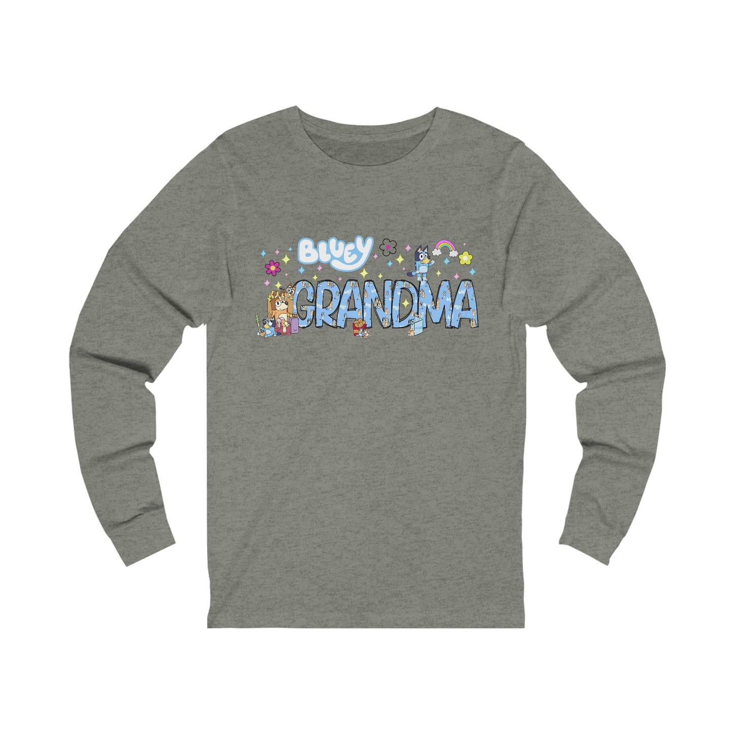 Bluey - Grandma Daily Affirmations Long Sleeve Tshirt
