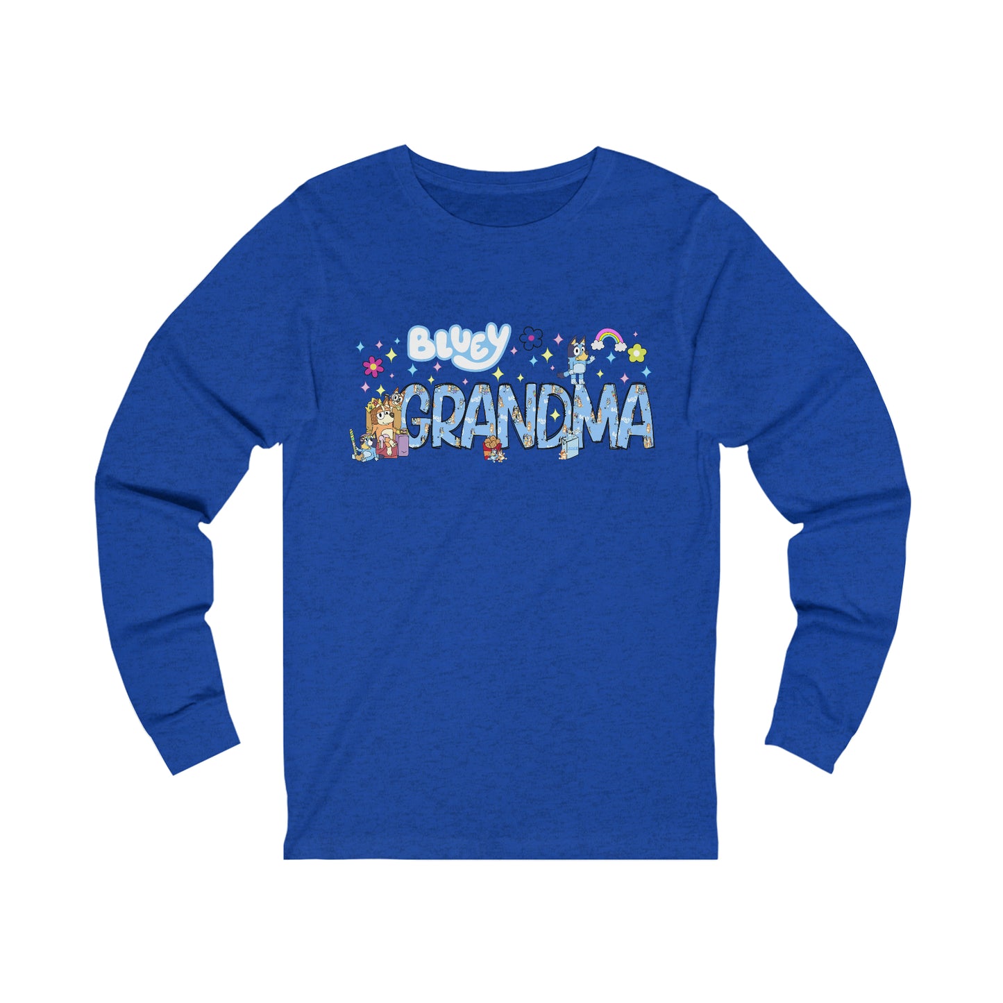 Bluey - Grandma Daily Affirmations Long Sleeve Tshirt