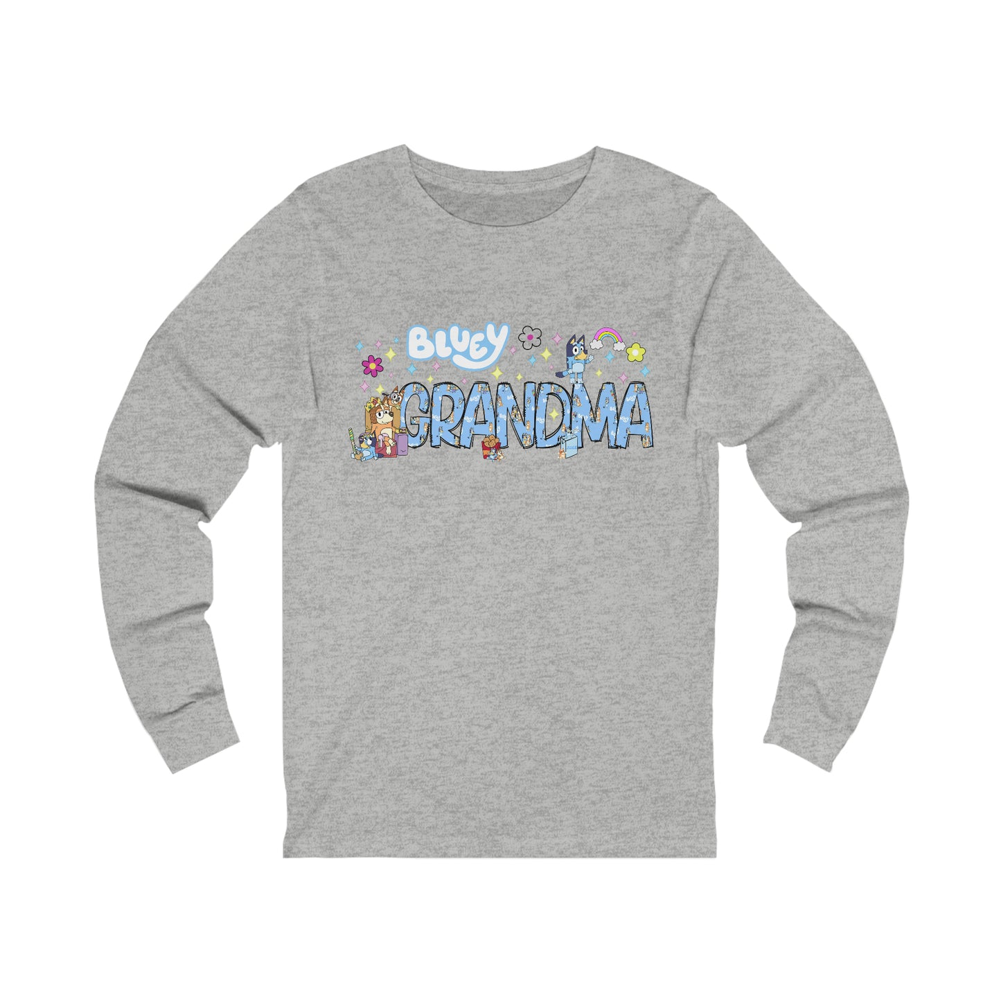 Bluey - Grandma Daily Affirmations Long Sleeve Tshirt