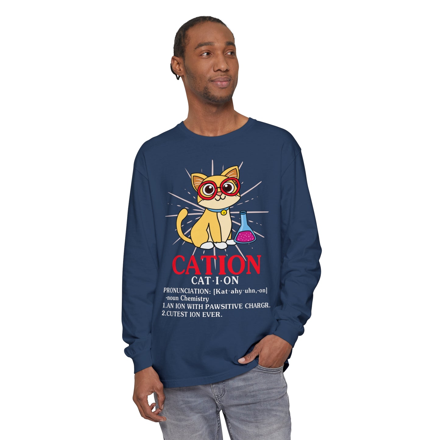 Cat-Ion Long Sleeve T-Shirt