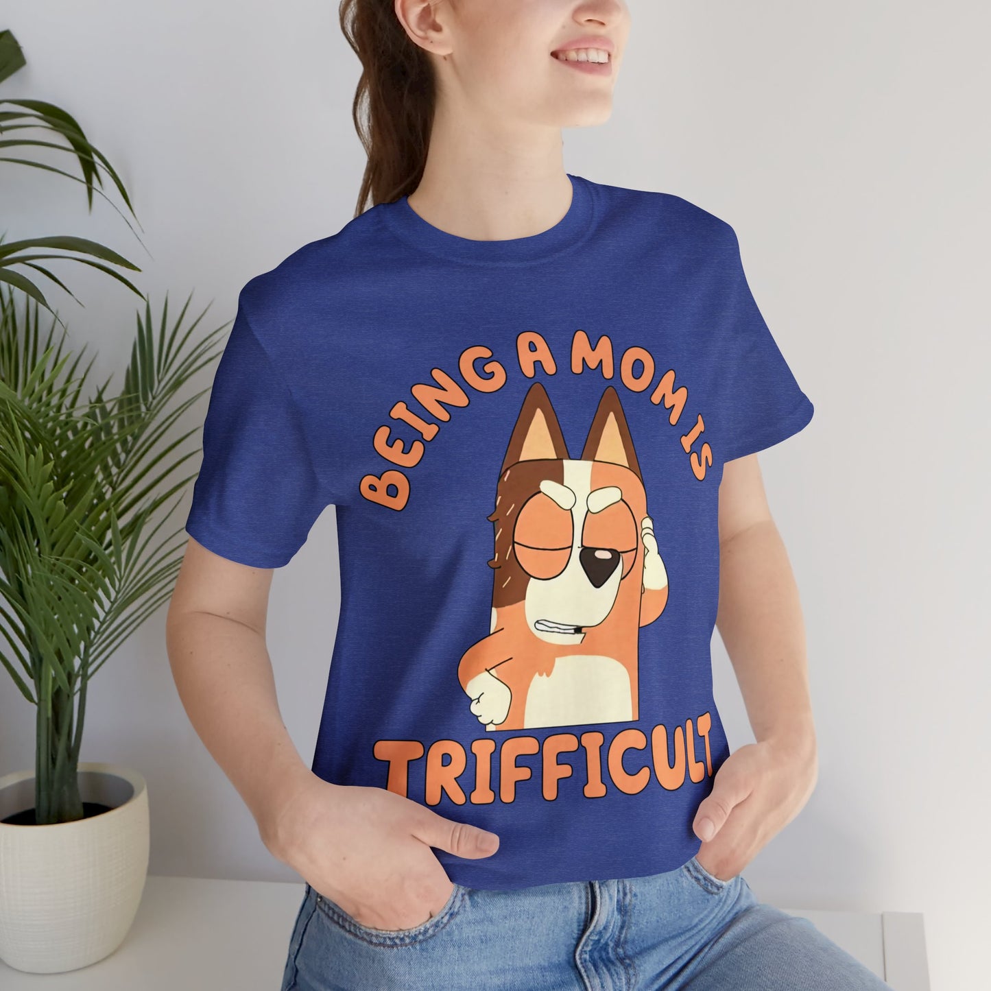 Being a Mom is Trifficult Short Sleeve Tshirt