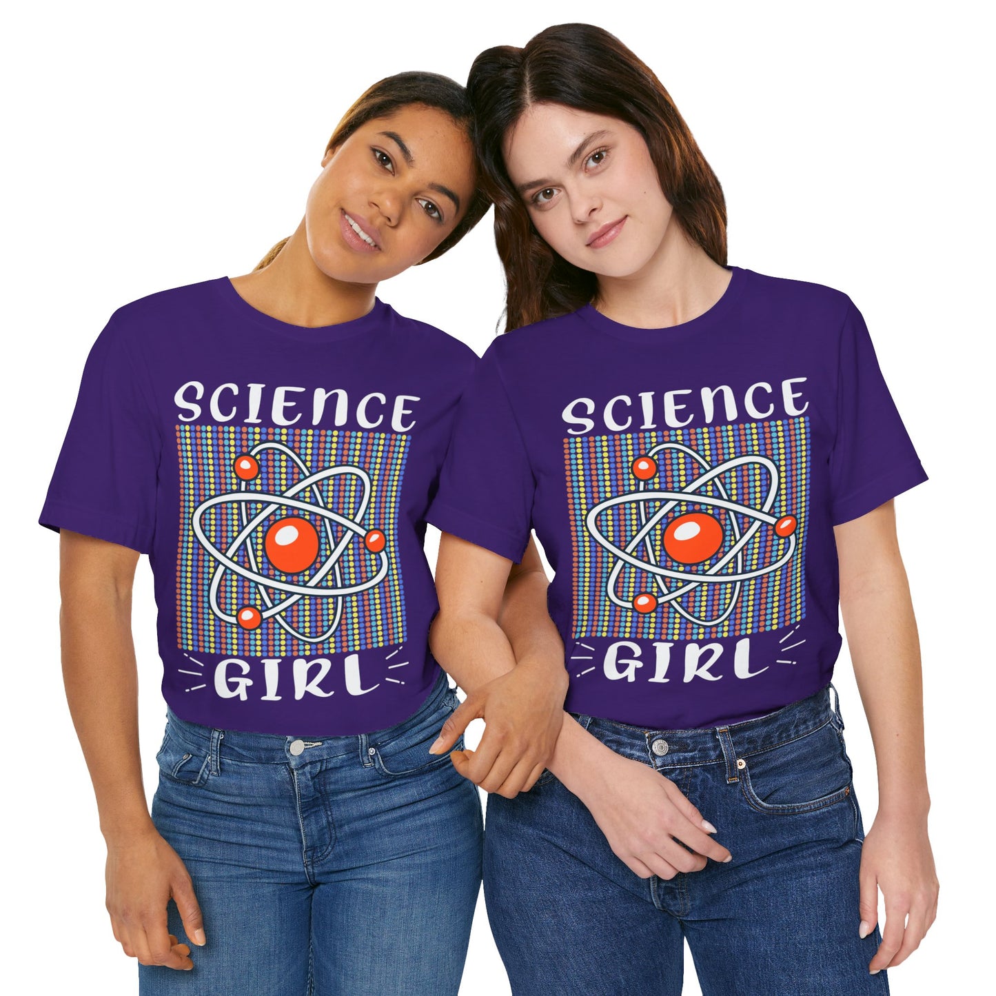 Science  Girl Jersey Short Sleeve Tee