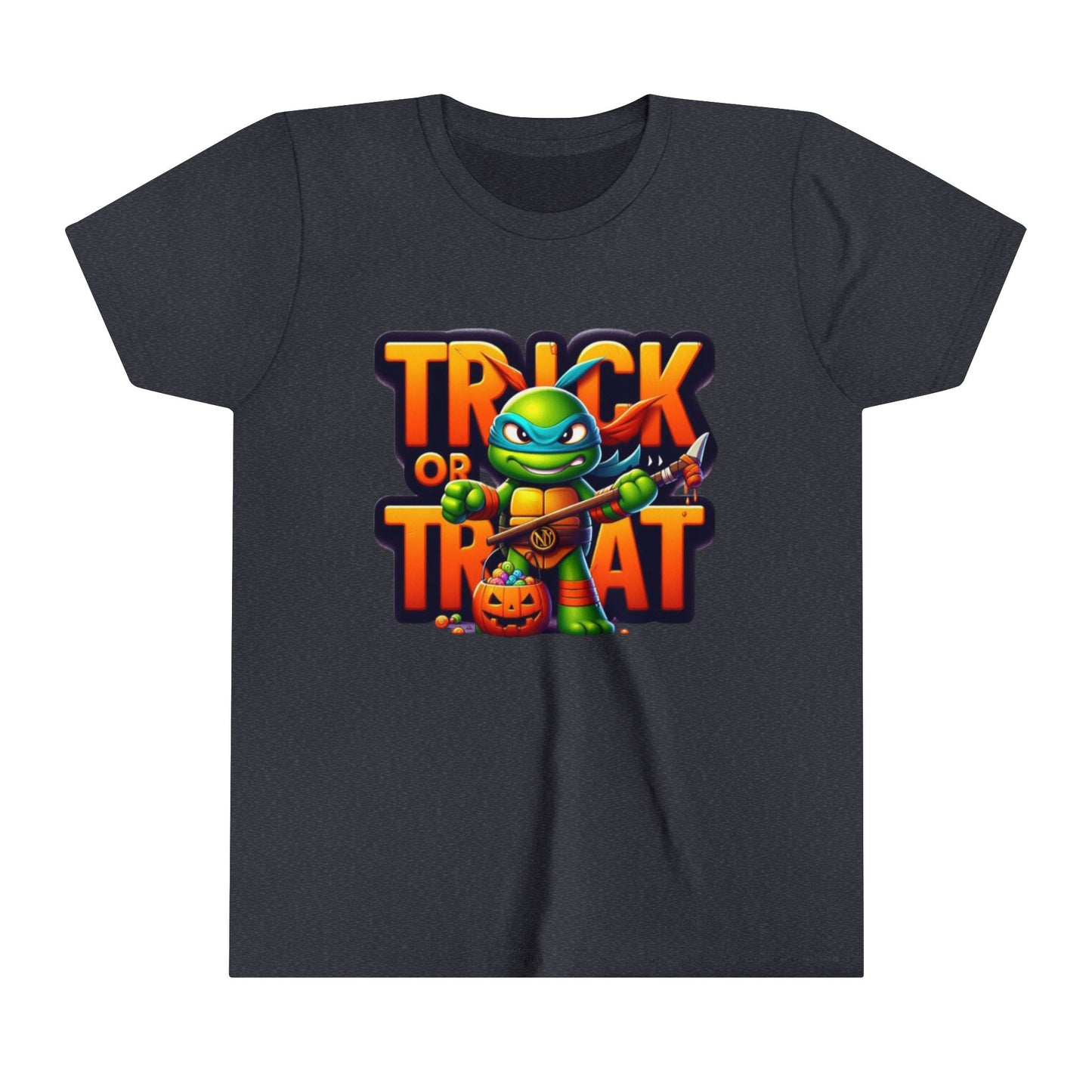 Trick or Treat Ninja Turtle Youth Short Sleeve Tee