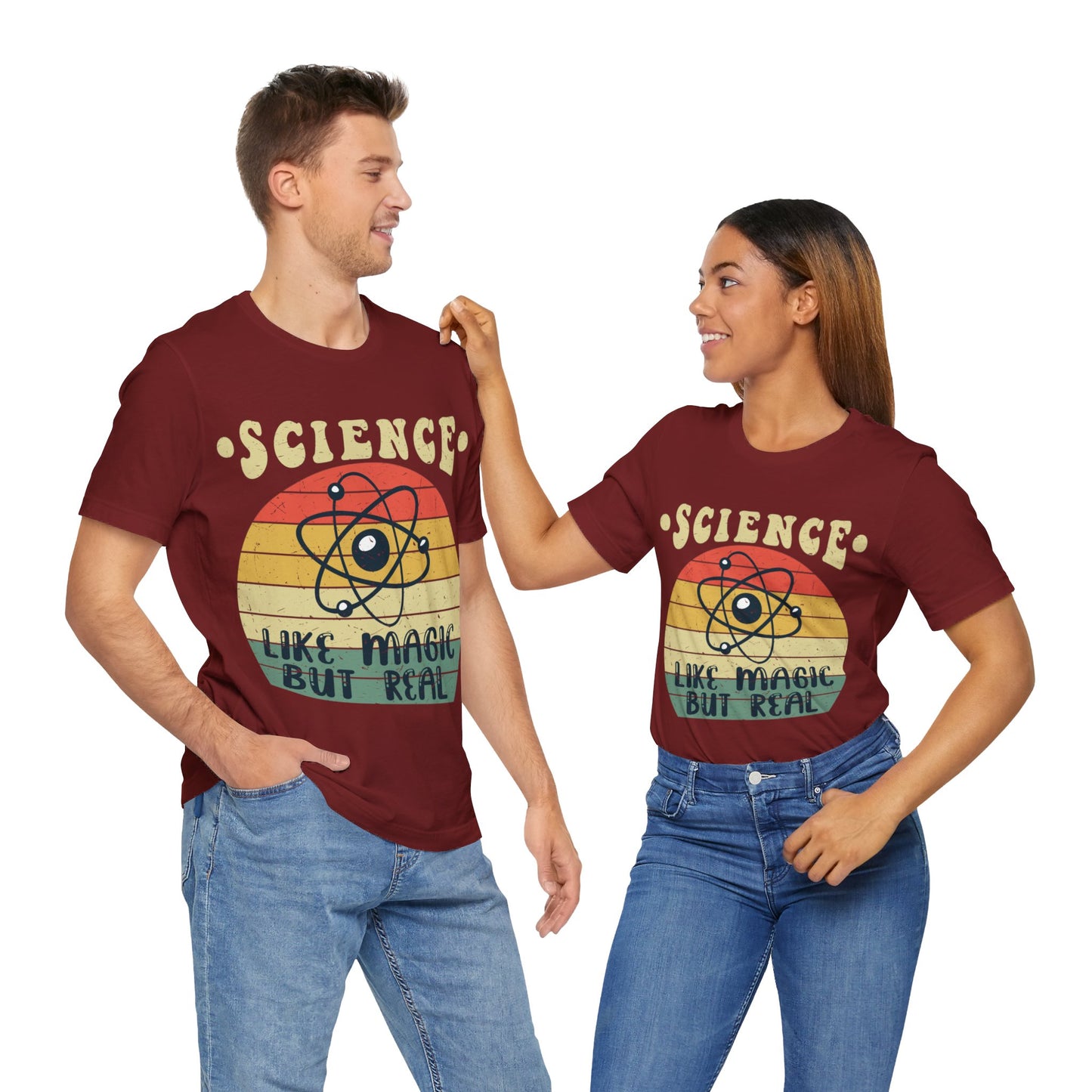 Science Like Magic but Real Jersey Short Sleeve Tee
