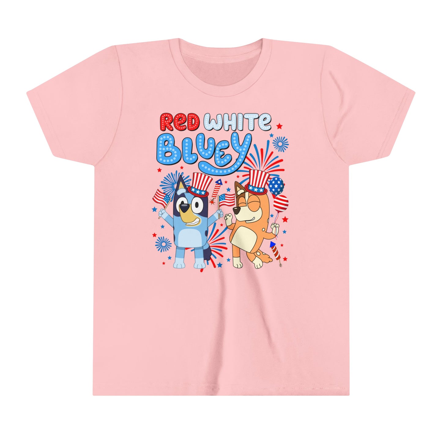 Red, White & Bluey Youth Short Sleeve Tee