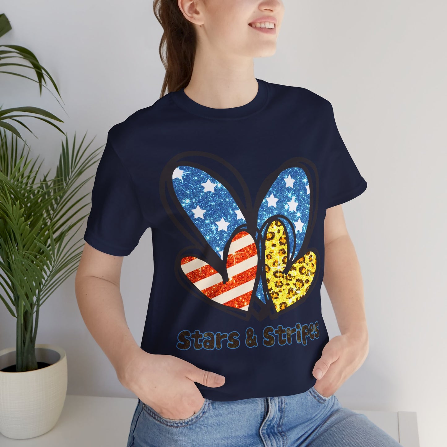 Stars and Stripes Short Sleeve Tee