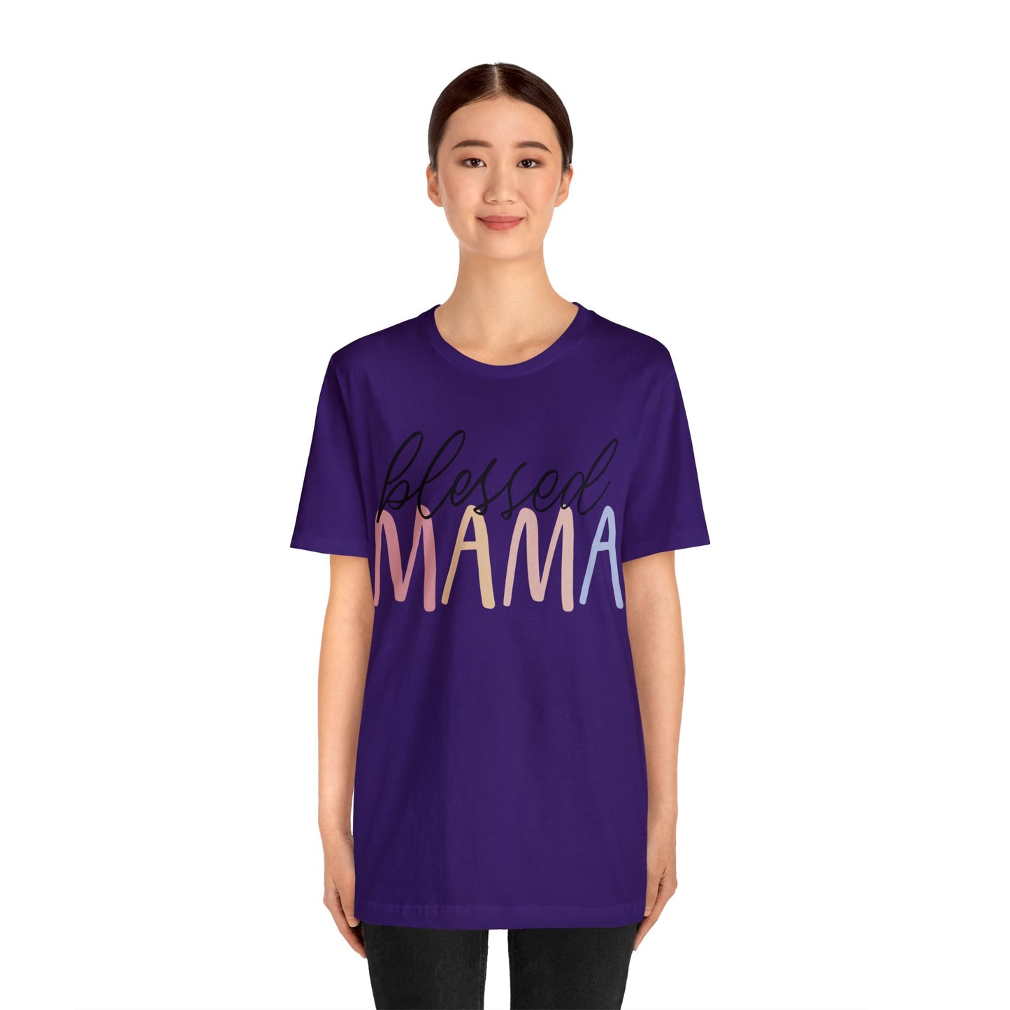 Blessed Mama short sleeve tshirt