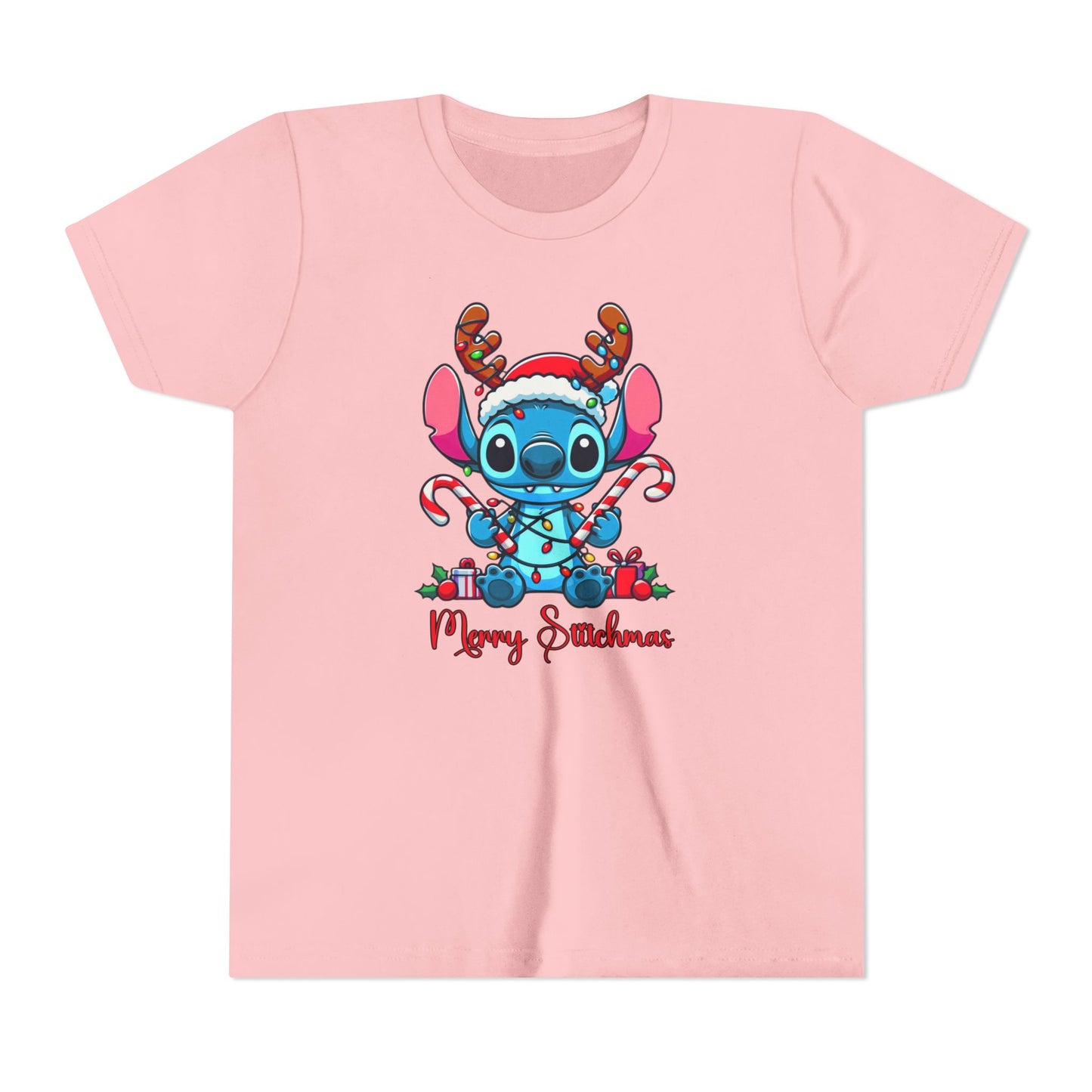 Merry Stitchmas Youth Short Sleeve Tee